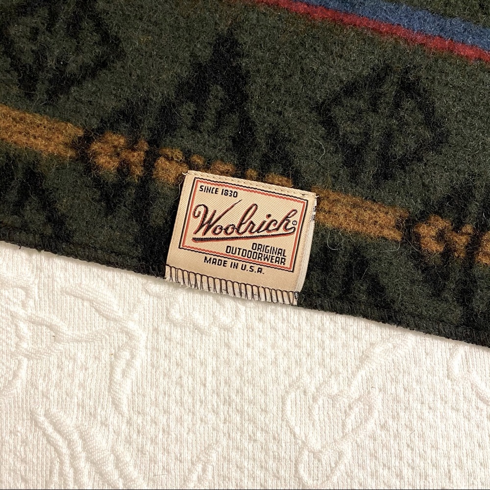 Woolrich vintage wool blanket cape/poncho unisex